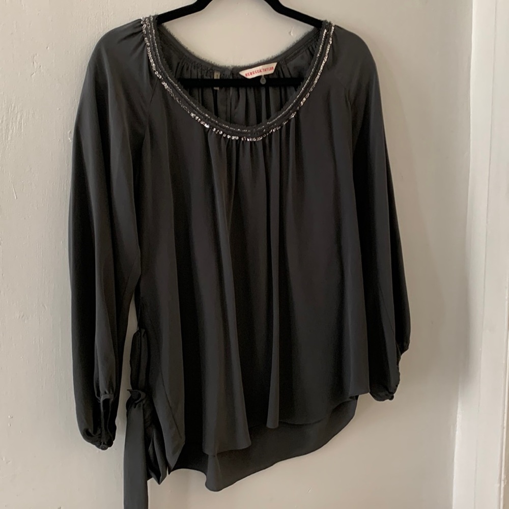 Rebecca Taylor 100% silk blouse‎ size 6